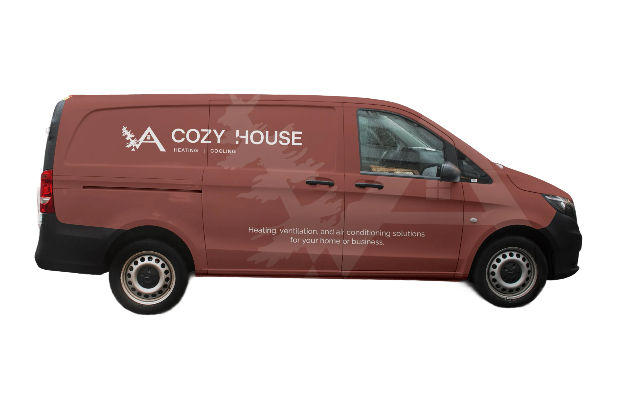 Cozy House HVAC Van Mobile